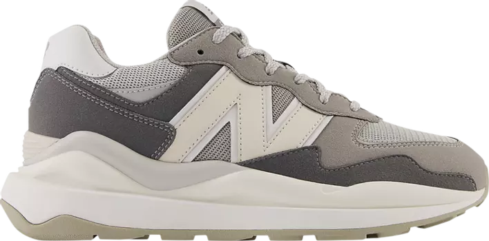 Кроссовки New Balance 57/40 Big Kid 'Castlerock Moonbeam', серый