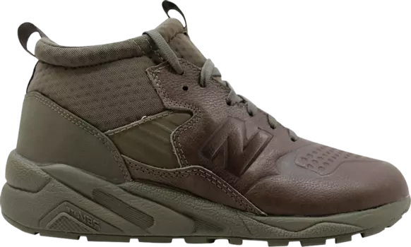 Кроссовки New Balance 580 Mid Deconstructed 'Olive', зеленый