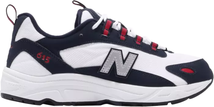 Кроссовки New Balance 615 'White Navy Red', белый