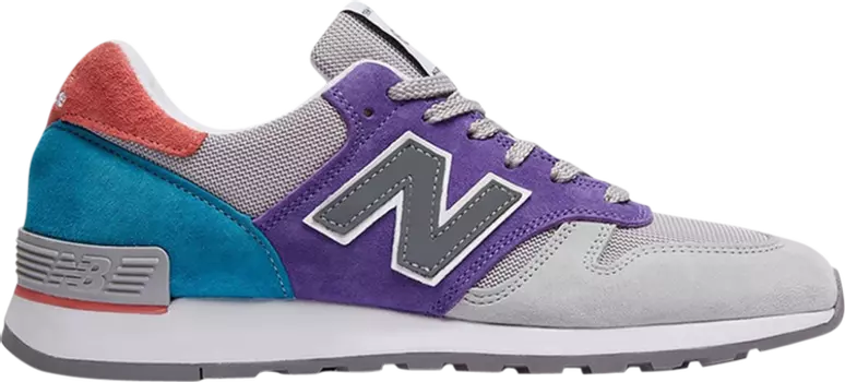 Кроссовки New Balance 670 Made in England 'City Sunrise - Grey Teal', серый