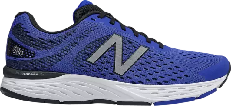 Кроссовки New Balance 680v6 'Bright Blue', синий