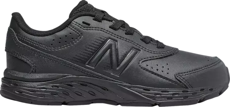 Кроссовки New Balance 680v6 Uniform Big Kid X-Wide 'Black', черный