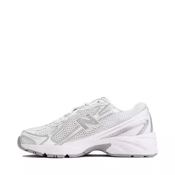 Кроссовки New Balance 740 Athletic Shoe, цвет White/Shadow Grey/Silver Metallic
