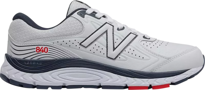 Кроссовки New Balance 840v3 2E Wide 'White Natural Indigo', белый