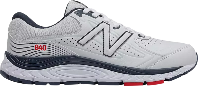 Кроссовки New Balance 840v3 4E Wide 'White Natural Indigo', белый
