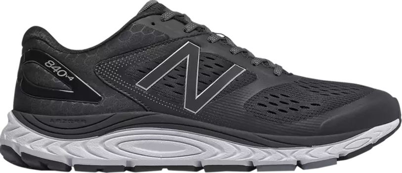 Кроссовки New Balance 840v4 'Black White', черный