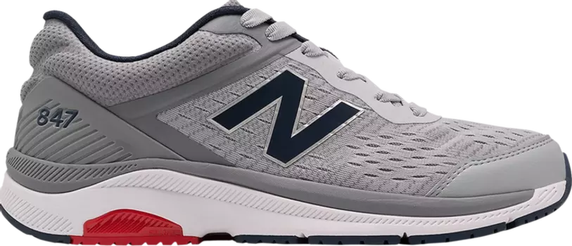 Кроссовки New Balance 847v4 'Silver Mink', серый