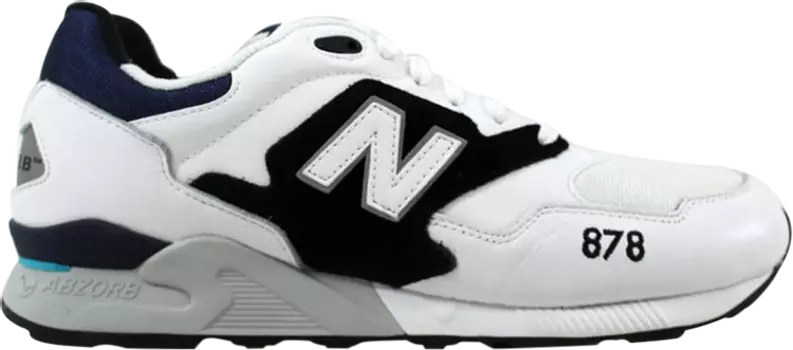 Кроссовки New Balance 878, белый/черный/серый