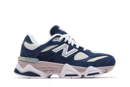 Кроссовки New Balance 9060 Big Kid Navy Ice Wine, синий