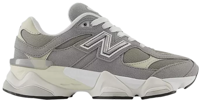 Кроссовки New Balance 9060 Big Kid Wide 'Slate Grey Timberwolf', серый