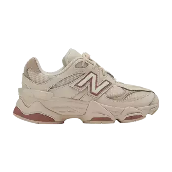 Кроссовки New Balance 9060 Little Kid Bone Sparrow Lace Toggle, кремовый