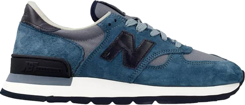 Кроссовки New Balance 990v1 Made In USA 'Blue Steel', синий