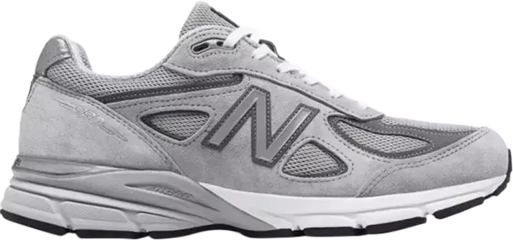 Кроссовки New Balance 990v4 Made In USA Extra Wide 'Castlerock', серый