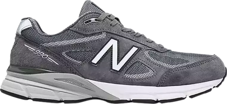 Кроссовки New Balance 990v4 Made in USA 'Dark Grey', серый