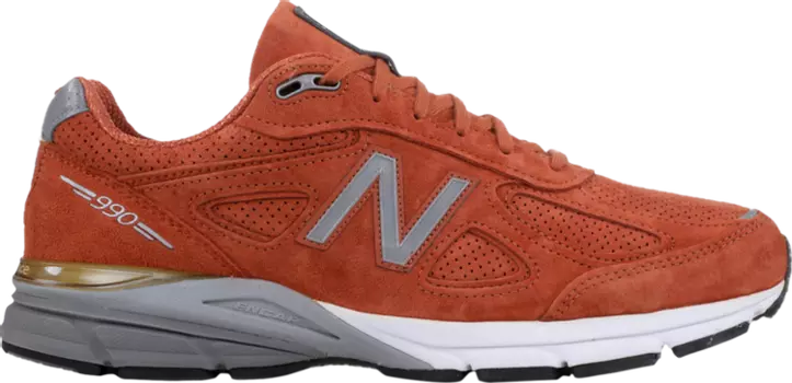 Кроссовки New Balance 990v4 Made in USA 'Jupiter', оранжевый