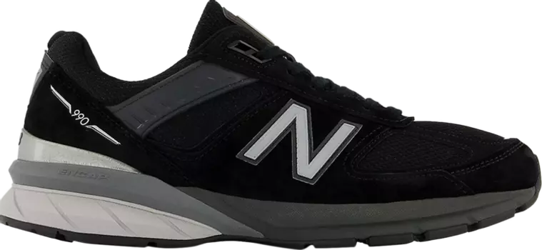 Кроссовки New Balance 990v5 Made In USA 6E Wide 'Black', черный