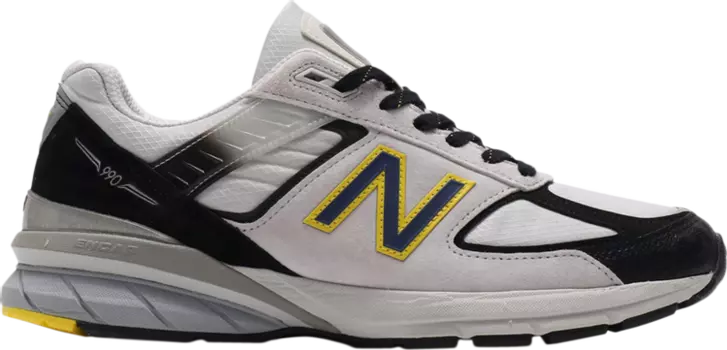 Кроссовки New Balance 990v5 Made In USA 'Silver Black', серебряный