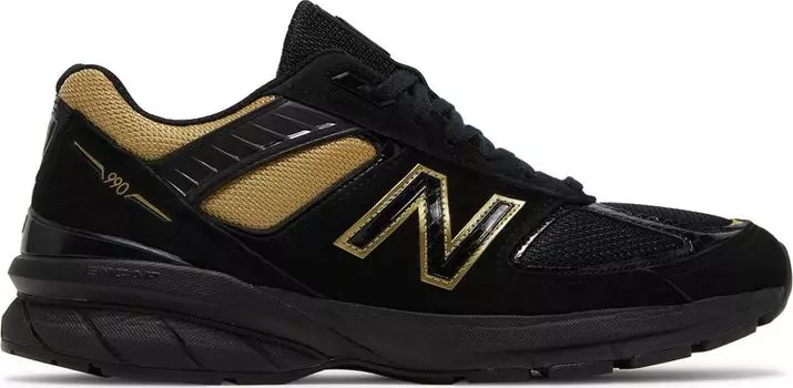 Кроссовки New Balance 990v5 Made in USA 'Triple Black', черный