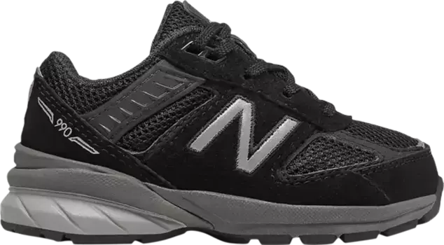 Кроссовки New Balance 990v5 Toddler 2E Wide 'Black', черный