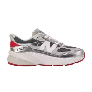 Кроссовки New Balance 990v6 Big Kid TinselDTLR Exclusive, серебряный