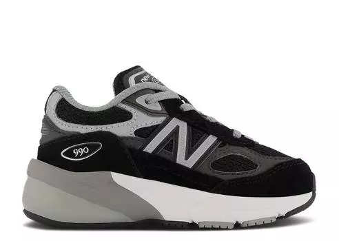 Кроссовки New Balance 990V6 TODDLER 'BLACK SILVER', черный