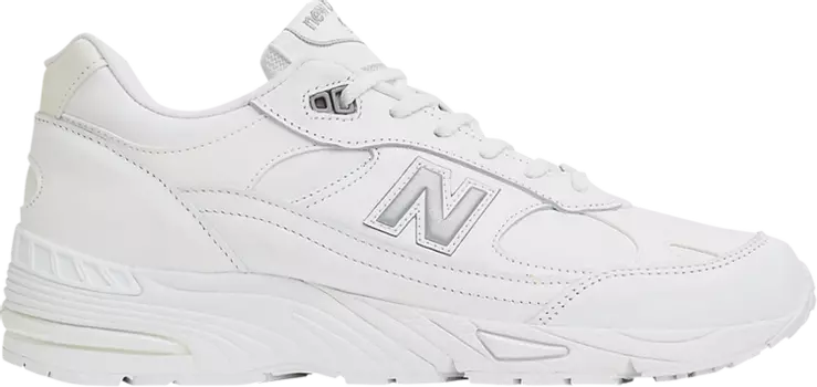 Кроссовки New Balance 991 Made in England 'Triple White', белый