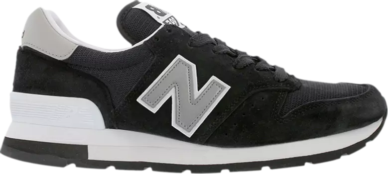 Кроссовки New Balance 995 Made in USA 'Black Silver', черный