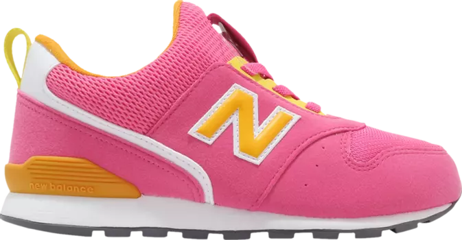 Кроссовки New Balance 996 Kids Wide 'Pink Yellow', розовый