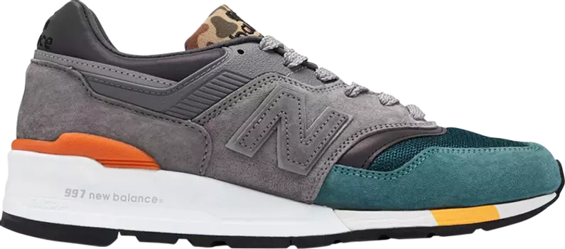 Кроссовки New Balance 997 'Grey Green', многоцветный