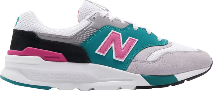 Кроссовки New Balance 997 'Grey Pink Green', серый
