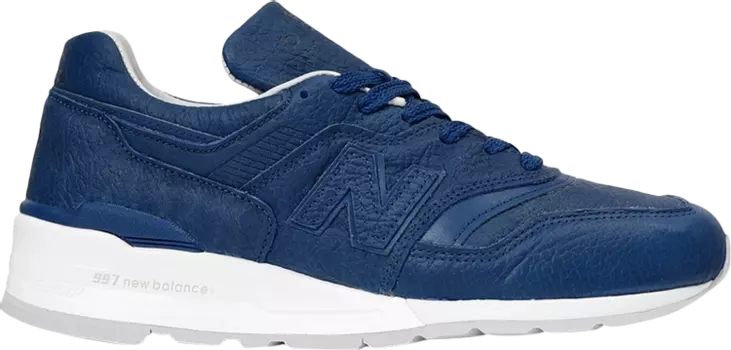 Кроссовки New Balance 997 Leather 'Bison Capsule - Blue', синий