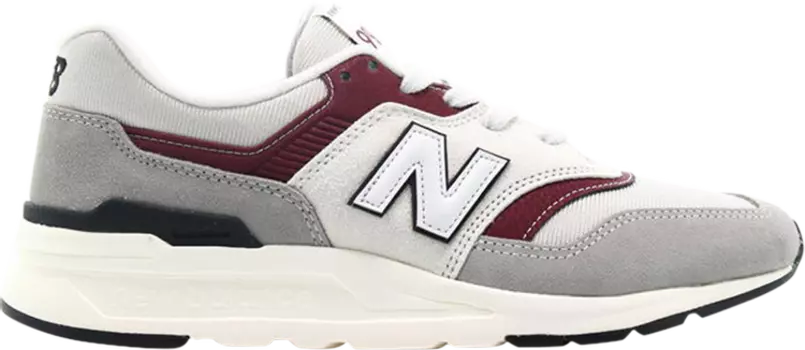 Кроссовки New Balance 997H 'Moonbeam Burgundy', белый