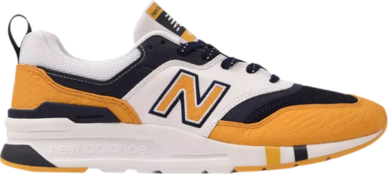 Кроссовки New Balance 997H 'Yellow Navy', белый