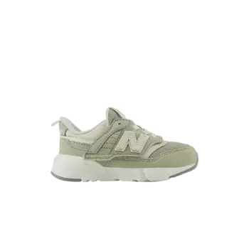 Кроссовки New Balance 997R New-B Hook & Loop Toddler Olivine Linen, зеленый
