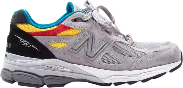 Кроссовки New Balance Aries x 990v3 Made in USA, серый