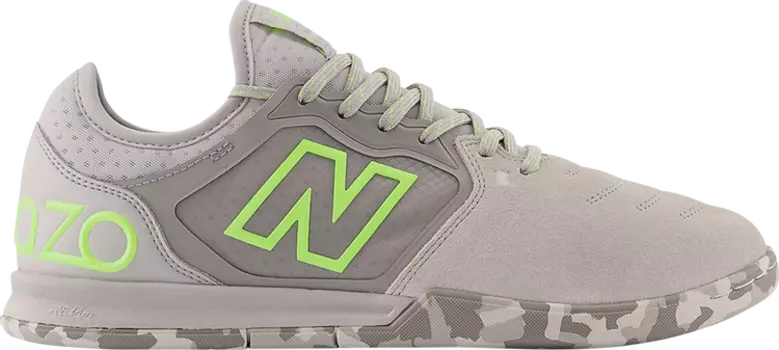 Кроссовки New Balance Audazo v5+ Pro Suede IN 'Rain Cloud Hi-Lite Camo', серый