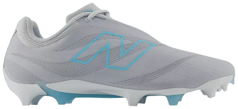 Кроссовки New Balance Burn X4 'Magnet Team Sky Blue', серый