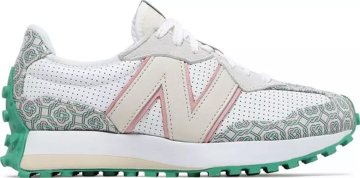 Кроссовки New Balance Casablanca x 327 'Munsell White Green', белый