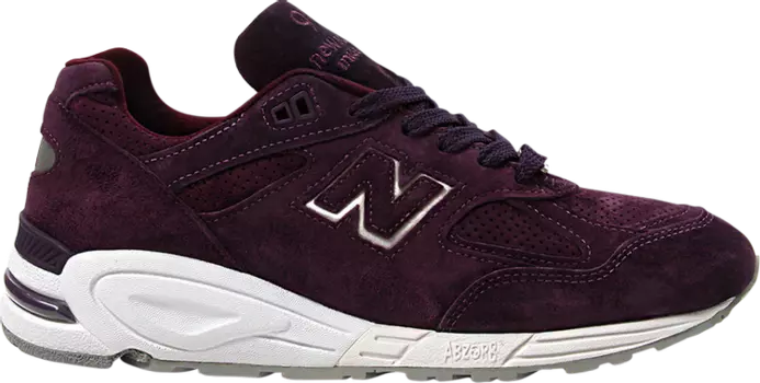 Кроссовки New Balance Concepts x 990v2 Made in USA 'Tyrian', фиолетовый