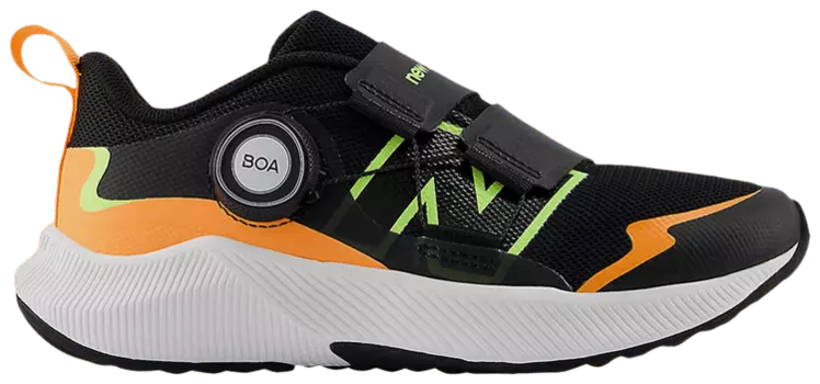 Кроссовки New Balance Dynasoft Reveal v4 BOA Little Kid 'Black Lime Hot Mango', черный