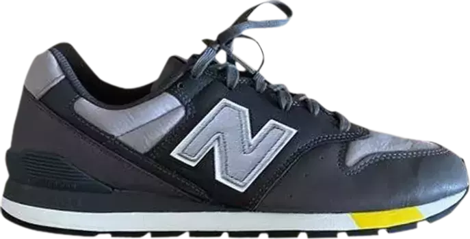 Кроссовки New Balance FIGS X 996 'Grey Yellow', серый