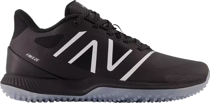 Кроссовки New Balance FreezeLX v4 Turf 'Black Grey', черный