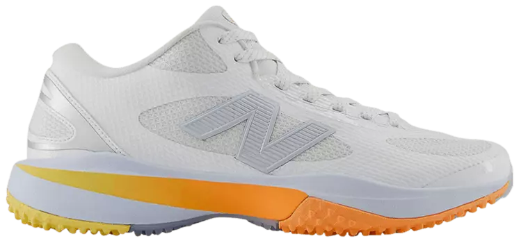 Кроссовки New Balance FreezeLX v5 Turf 'Ice Blue Hot Mango', серый