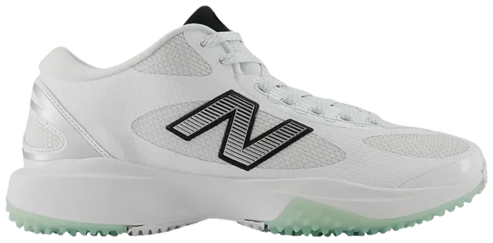 Кроссовки New Balance FreezeLX v5 Turf 'White Black Silver Metallic', белый