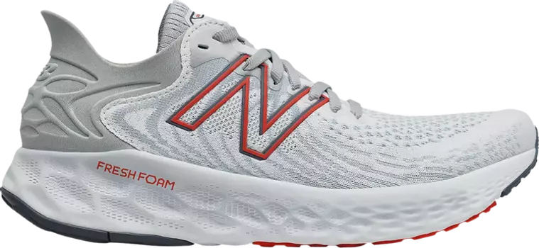 Кроссовки New Balance Fresh Foam 1080v11 'White Ghost Pepper', белый дубль