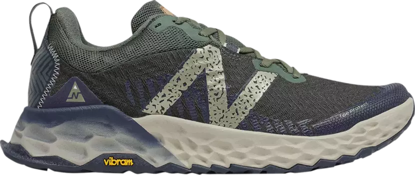 Кроссовки New Balance Fresh Foam Hierro v6 'Black Spruce Timberwolf', зеленый