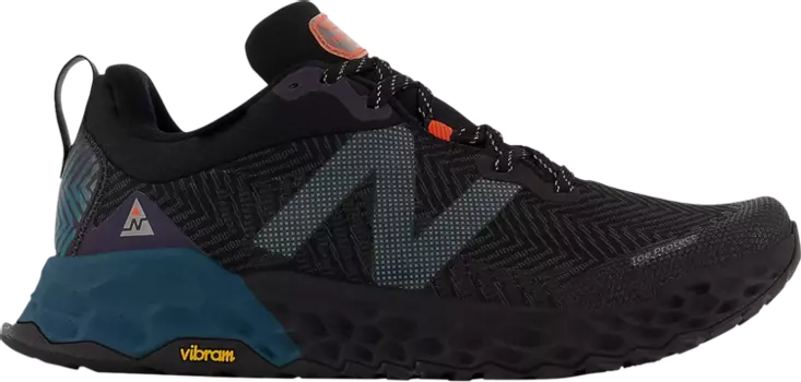 Кроссовки New Balance Fresh Foam Hierro v6 GTX 'Black Mountain Teal', черный