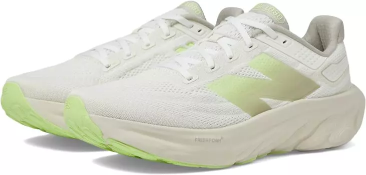 Кроссовки New Balance Fresh Foam X 1080v13, цвет Moonrock/Bleached Lime Glo