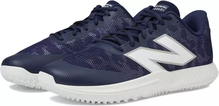 Кроссовки New Balance FuelCell 4040v7 Turf Trainer Baseball Cleats, цвет Team Navy/Optic White