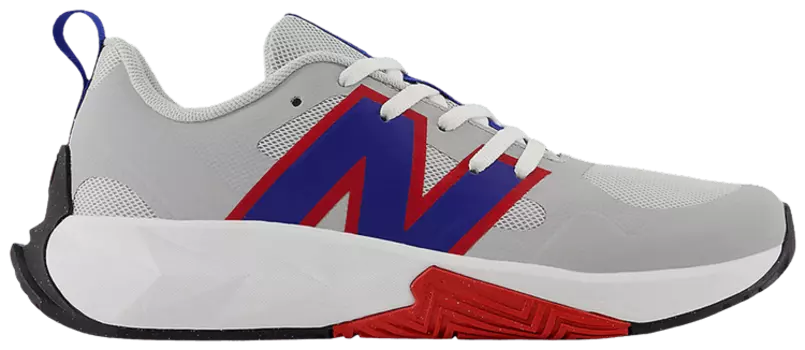 Кроссовки New Balance FuelCell Play Big Kid 'Raincloud Royal Red', серый